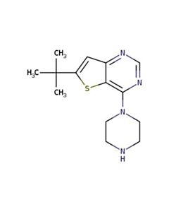 Astatech 6-T-BUTYL-4-PIPERAZINOTHIENO[3,2-D]PYRIMIDINE; 1G; Purity 95%; MDL-MFCD03407484